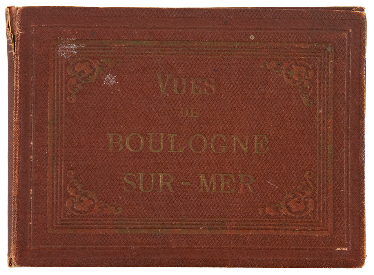 Landscape album of lithographed views of Boulogne.