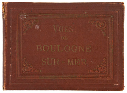 Landscape album of lithographed views of Boulogne.