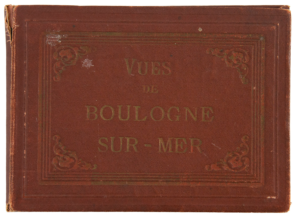 Landscape album of lithographed views of Boulogne.