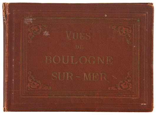 Landscape album of lithographed views of Boulogne.