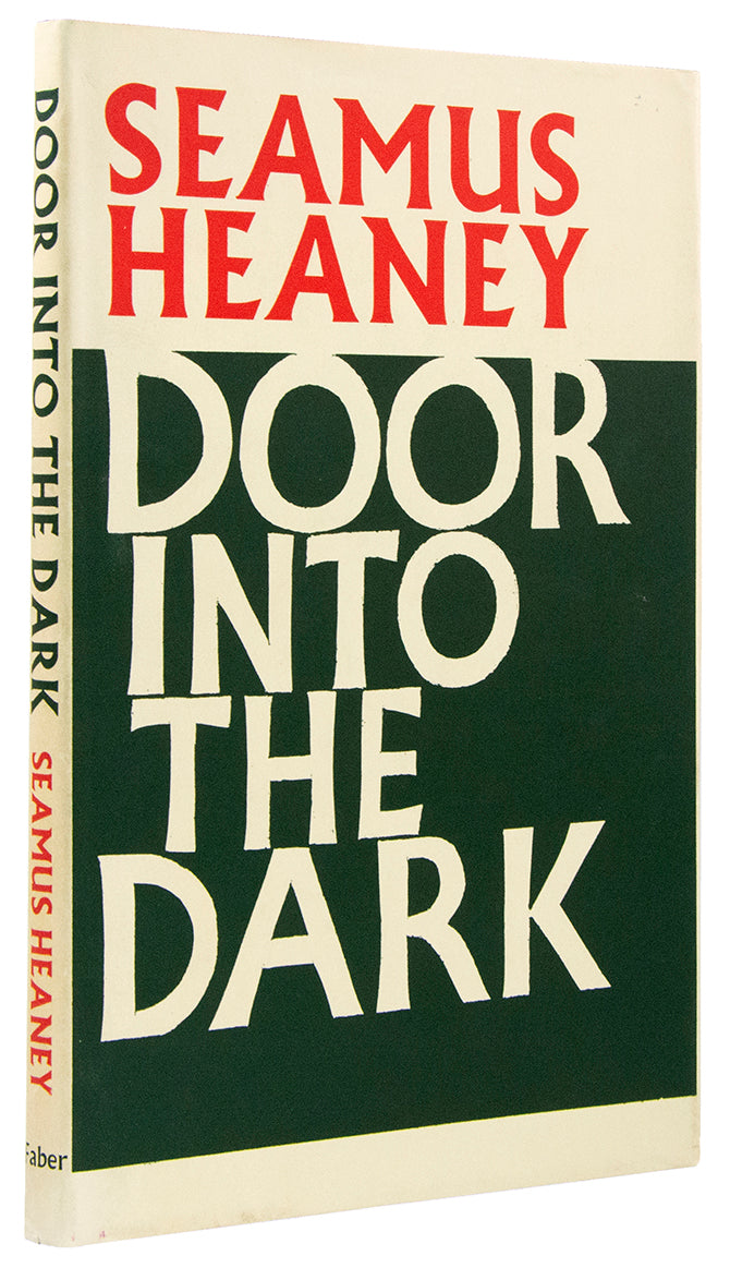 An exceptionally nice copy of Seamus Heaney's second major collection of poetry published in 1969: Door into the Dark.