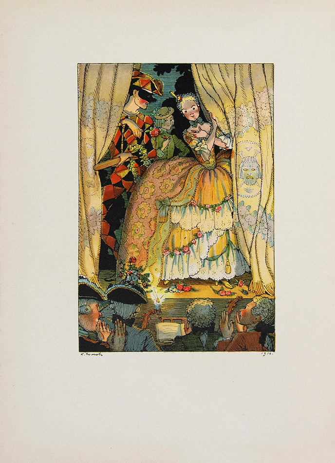 First edition of Somov's famous illustrations. 