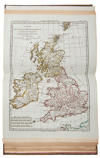 The definitive version of Histoire philosophique et politique by Raynal, together with the Atlas, published in 1780.
