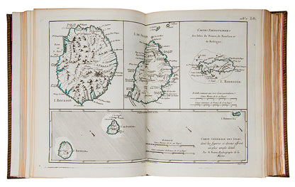 The definitive version of Histoire philosophique et politique by Raynal, together with the Atlas, published in 1780.