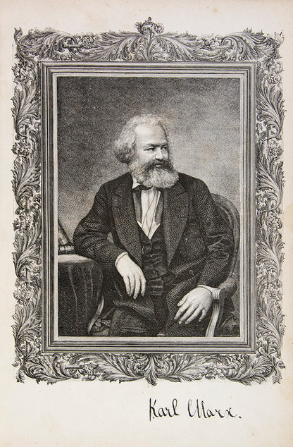 First edition in French of the first volume of Das Kapital. 