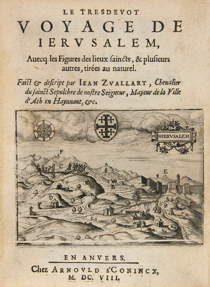 Of importance particularly for its numerous illustrations, which depict the Holy Land in the beginning of its Ottoman era.