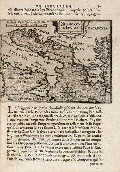 Of importance particularly for its numerous illustrations, which depict the Holy Land in the beginning of its Ottoman era.