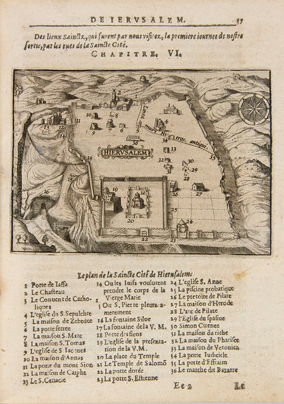 Of importance particularly for its numerous illustrations, which depict the Holy Land in the beginning of its Ottoman era.