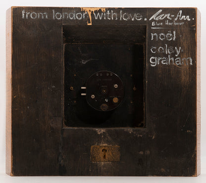 Clock inscribed to Noel Coward, Cole Lesley and Graham Payn.
