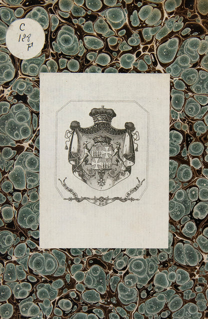 This work dedicated to King Otho, is  one of the first books describing ancient Athens to be printed in Athens. 