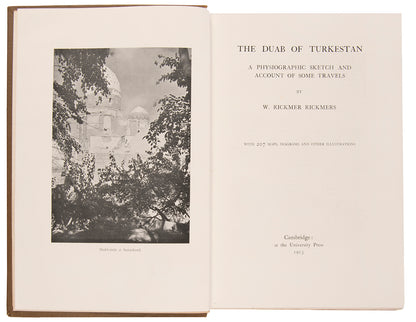 The author spent twenty year in Turkestan and this is a treatise on physical geography. Includes ascents of the Mountains of Kemkutan and Great Achik.