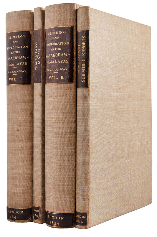 A fine set of the deluxe edition of a Himalayan classic, complete with all four volumes.