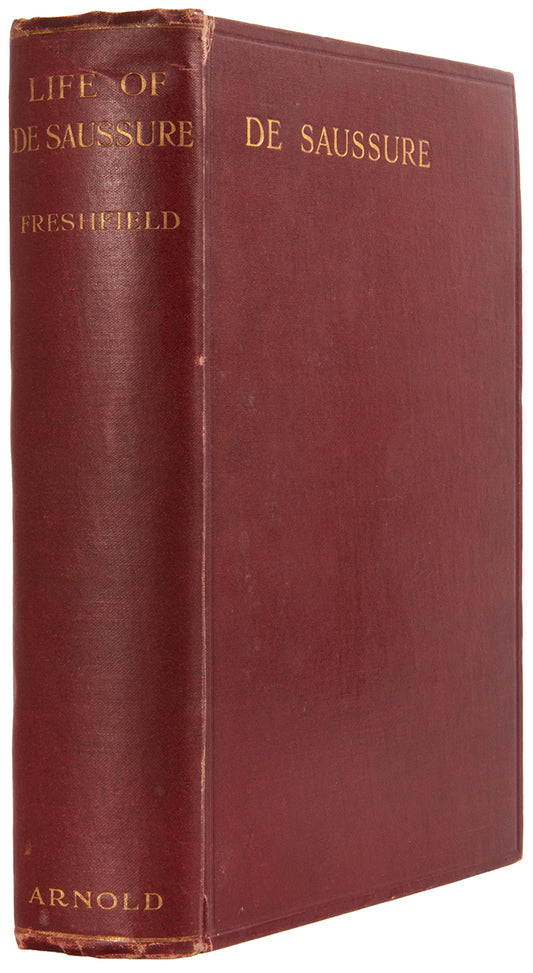 The standard biography of the great Alpine mountaineer, Saussure, by another outstanding mountaineer.