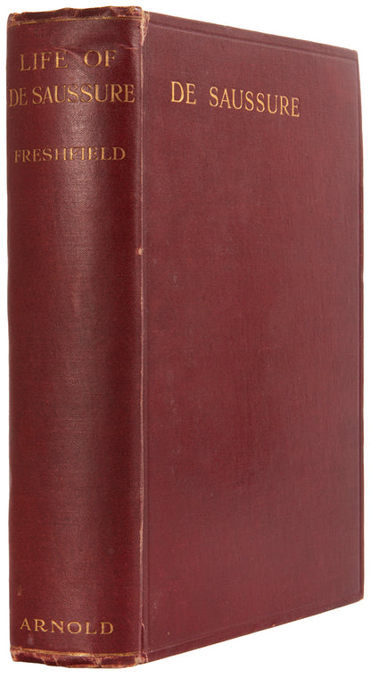 The standard biography of the great Alpine mountaineer, Saussure, by another outstanding mountaineer.