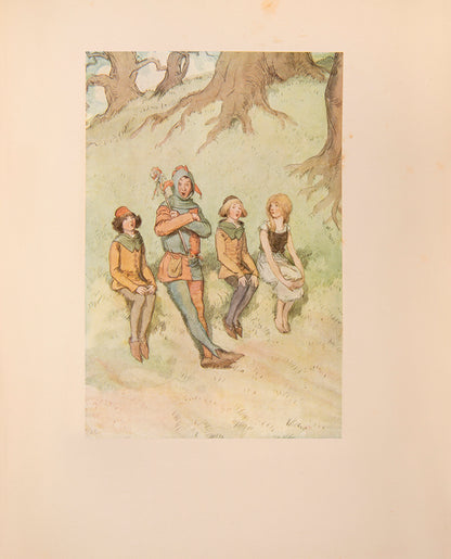 A charmingly illustrated edition of one of Shakespeare's perennial favourites, illustrated with 40 tipped-in colour plates with captioned tissue-guards