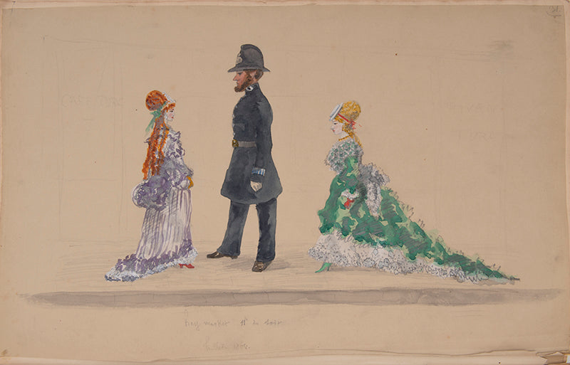 Souvenirs d'Angleterre;  Personnages.