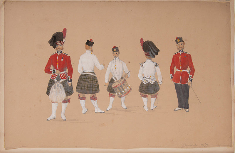 Souvenirs d'Angleterre;  Personnages.