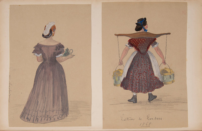 Souvenirs d'Angleterre;  Personnages.