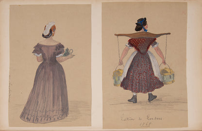 Souvenirs d'Angleterre;  Personnages.