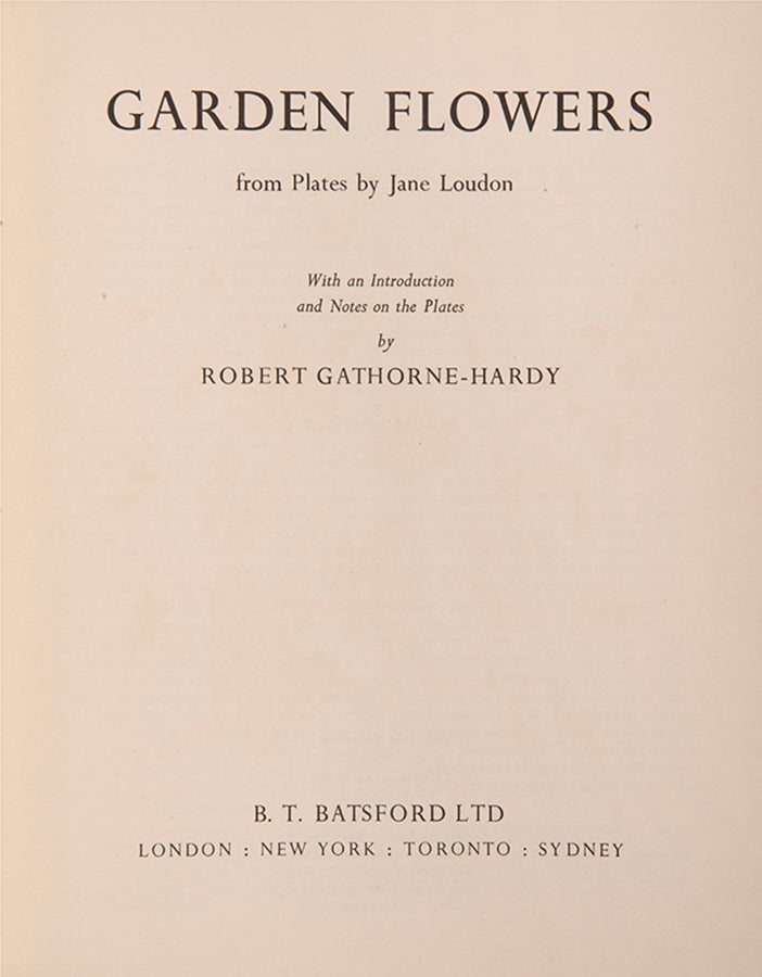 A delightful five-volume set of works from the Batsford Colour Books Series, each inscribed by Sacheverell Sitwell to his son Francis.