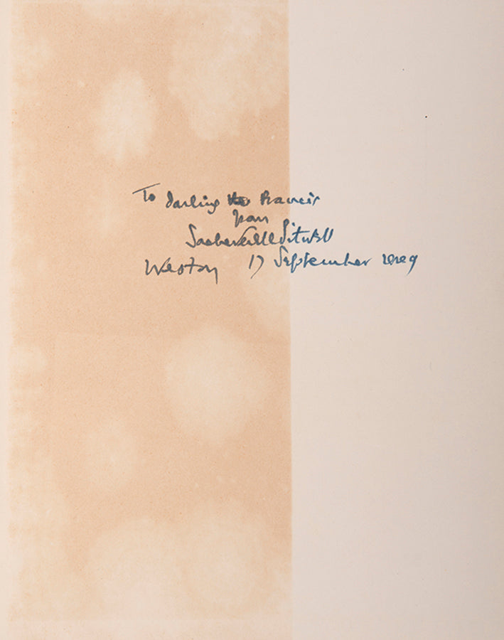 A delightful five-volume set of works from the Batsford Colour Books Series, each inscribed by Sacheverell Sitwell to his son Francis.