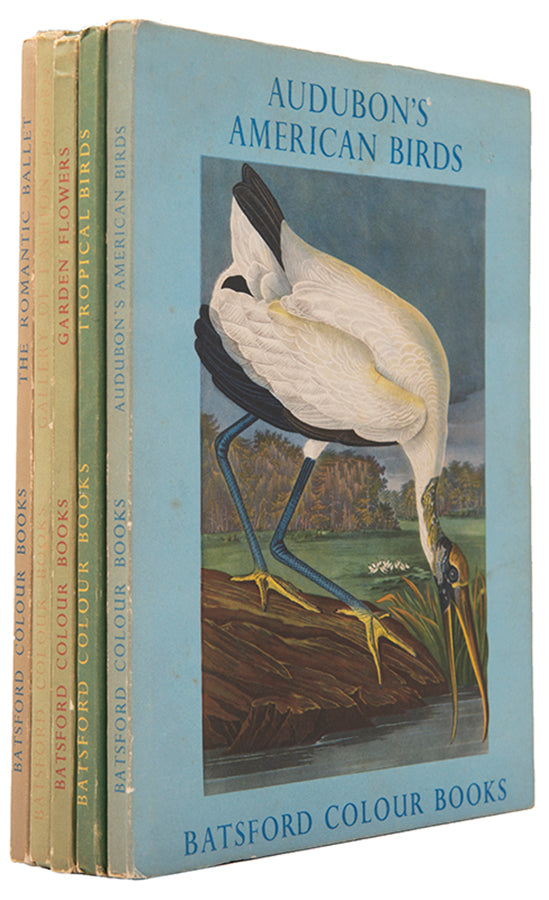 A delightful five-volume set of works from the Batsford Colour Books Series, each inscribed by Sacheverell Sitwell to his son Francis.