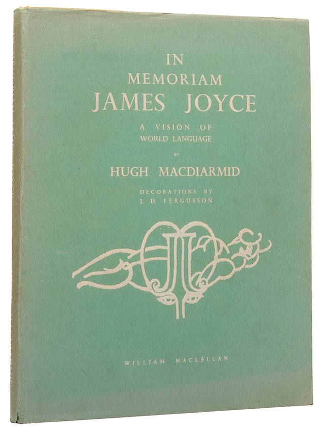 First edition of In Memoriam James Joyce by Hugh Macdiarmid, illustrated by J.D. Fergusson.