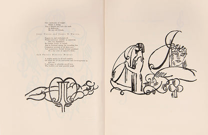 First edition of In Memoriam James Joyce by Hugh Macdiarmid, illustrated by J.D. Fergusson.
