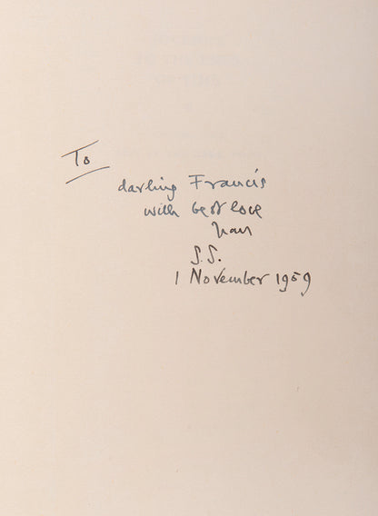 A fine association copy of the first American edition of Journey to the Ends of Time, inscribed by Sacheverell Sitwell to his son.
