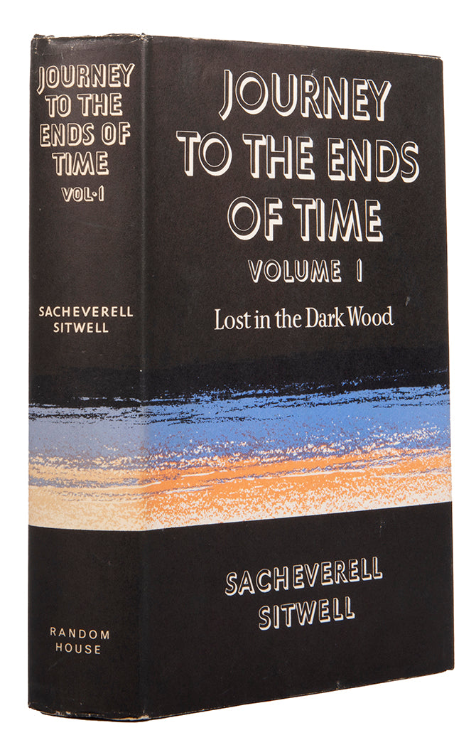 A fine association copy of the first American edition of Journey to the Ends of Time, inscribed by Sacheverell Sitwell to his son.