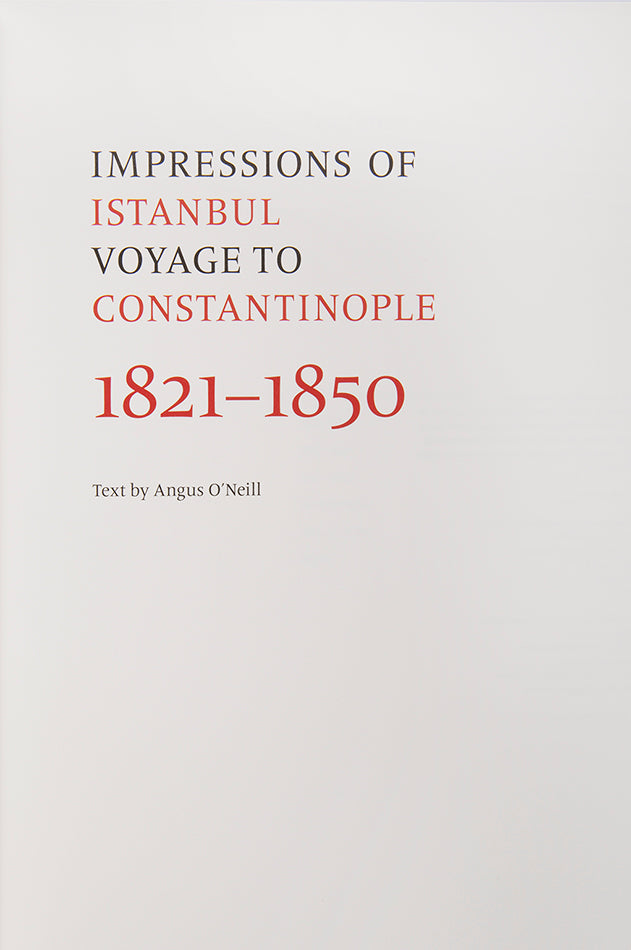 The first of three projected volumes describing the books on Istanbul from the library of Ömer Koç, the first volume covering the period from 1493 to 1820.