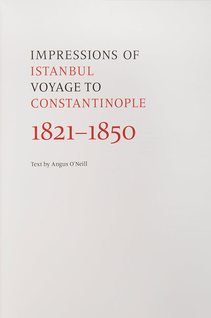 The first of three projected volumes describing the books on Istanbul from the library of Ömer Koç, the first volume covering the period from 1493 to 1820.