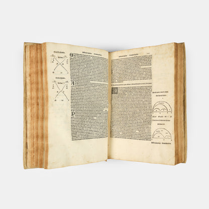 Second edition of Summa de Arithmetica by Luca Pacioli, the first mathematical encyclopaedia of the Renaissance.