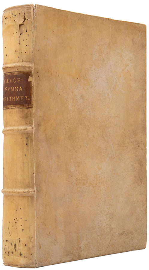 Second edition of Summa de Arithmetica by Luca Pacioli, the first mathematical encyclopaedia of the Renaissance.