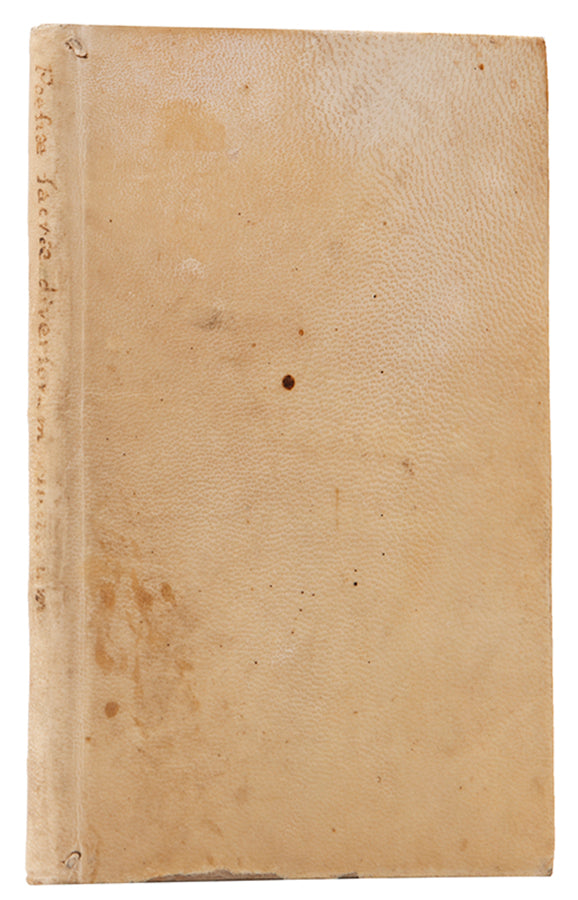 A collection of previously unpublished Latin poems of Christian interest, published by Soncino and edited by Abstemio.
