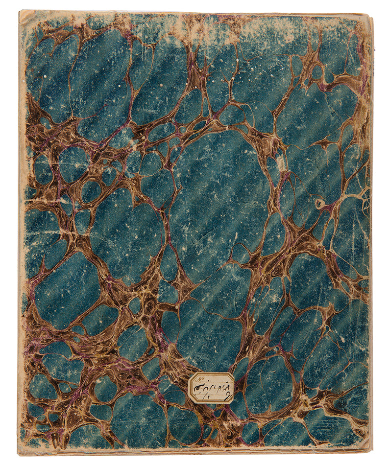 A single folding manuscript map of Beshagard in south-eastern Persia, copied by Sulayman Qajar in 1893