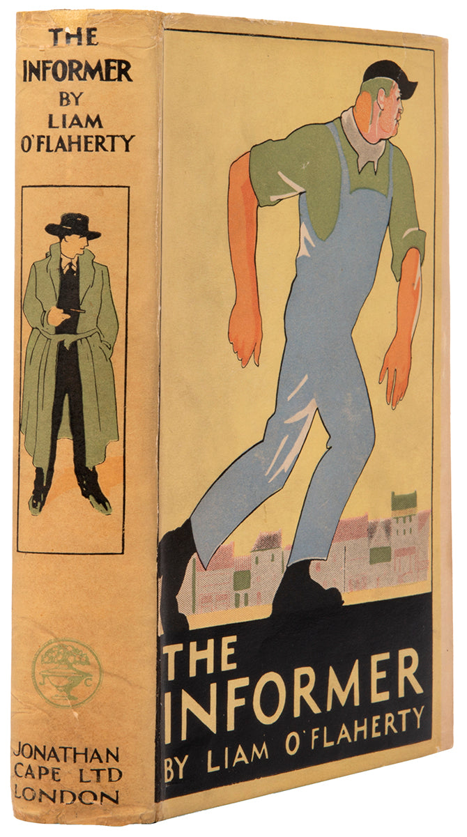 An unusually good first edition of The Informer by Liam O'Flaherty, published in 1925.