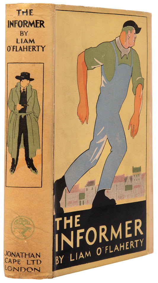 An unusually good first edition of The Informer by Liam O'Flaherty, published in 1925.