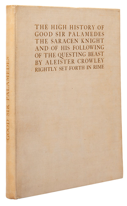 The High History of Good Sir Palamedes the Saracen Knight and of his Following of the Questing Beast.