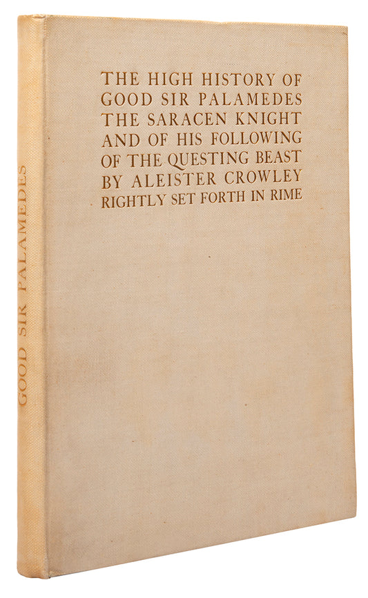 The High History of Good Sir Palamedes the Saracen Knight and of his Following of the Questing Beast.