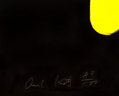Alex Katz, Goldenrod, The Flowers Portfolio, from edition of 100, 2021, on Innova Etching Cotton Rag paper, signed in pencil, archival pigment print
