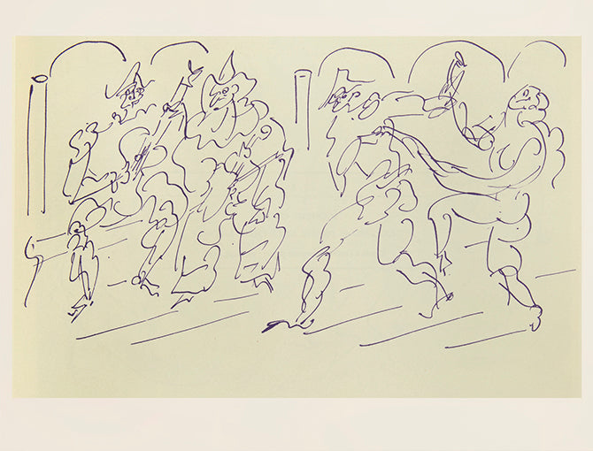 Limited edition presentation copy of Pablo Picasso's Pour Eugenia, inscribed by Douglas Cooper to William McCarty.