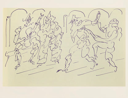 Limited edition presentation copy of Pablo Picasso's Pour Eugenia, inscribed by Douglas Cooper to William McCarty.