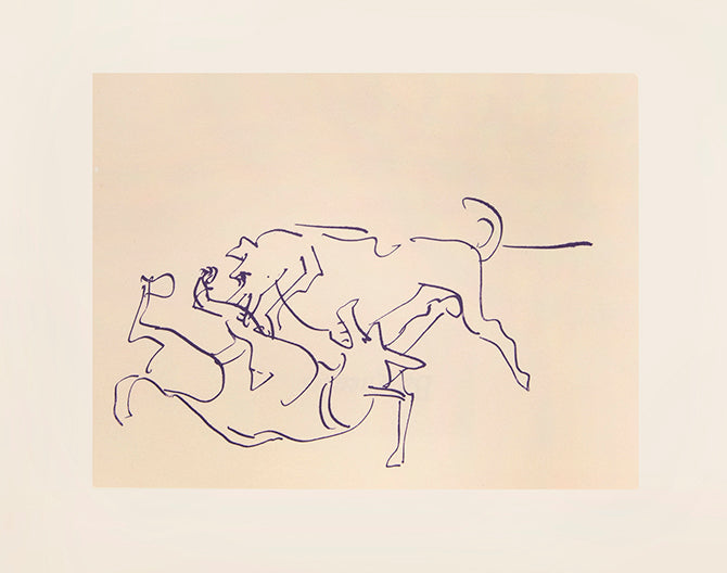 Limited edition presentation copy of Pablo Picasso's Pour Eugenia, inscribed by Douglas Cooper to William McCarty.