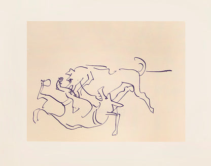 Limited edition presentation copy of Pablo Picasso's Pour Eugenia, inscribed by Douglas Cooper to William McCarty.