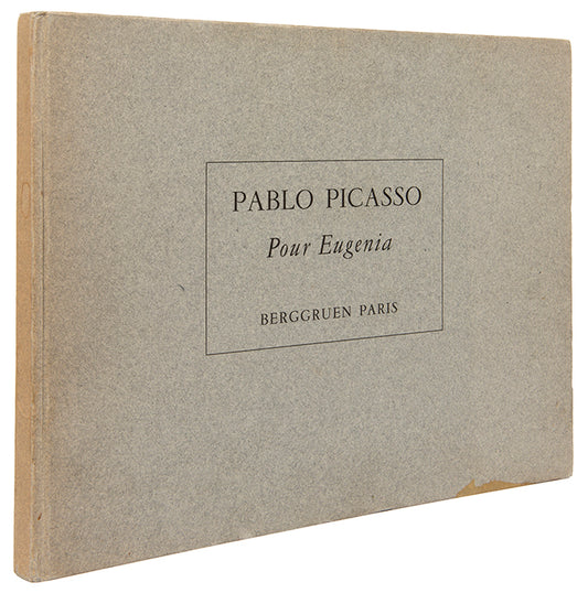 Limited edition presentation copy of Pablo Picasso's Pour Eugenia, inscribed by Douglas Cooper to William McCarty.
