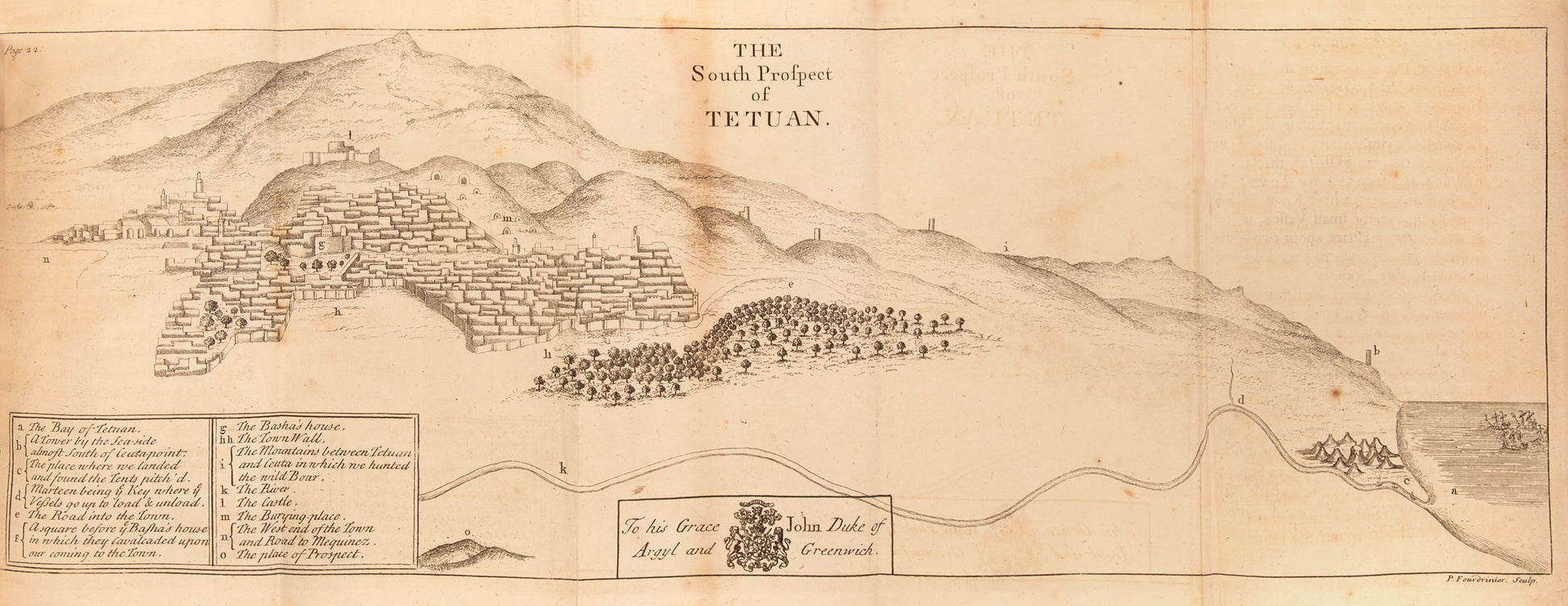 A Journey to Mequinez by John Windus is an early English account of Morocco.  Windus was the historian of a mission dispatched by George I in 1720.