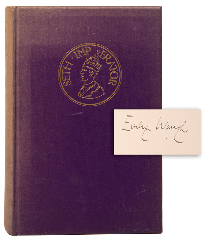 A fine copy of the signed limited first edition of the third novel by Evelyn Waugh, which established him as a master satirist. Rare in dust-jacket.