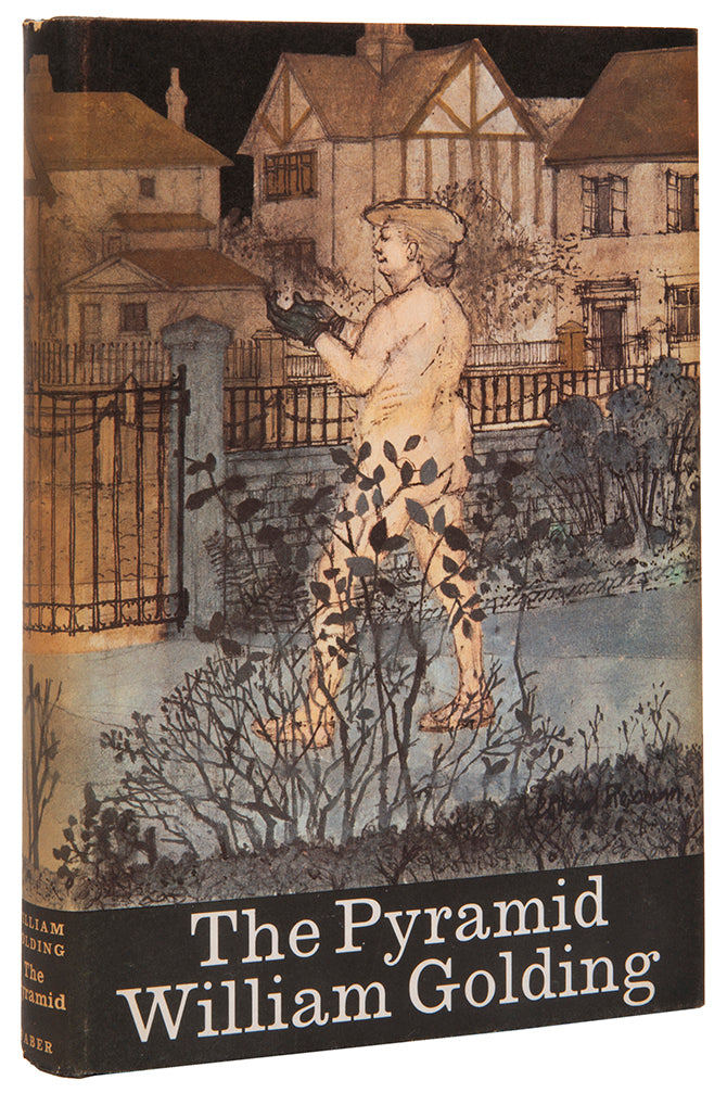 First edition of William Golding's The Pyramid in the dust jacket.