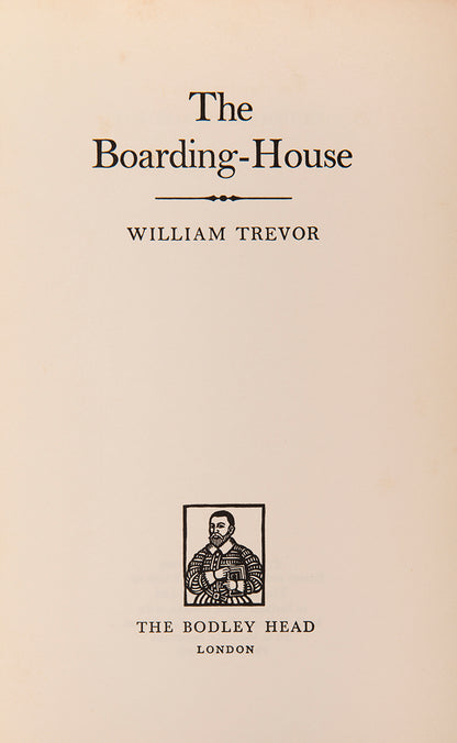 First edition of William Trevor's The Boarding-House in the dust jacket.